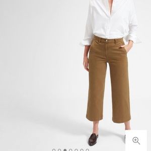 Everlane Wide Leg Crop Pant
